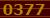 3677 code